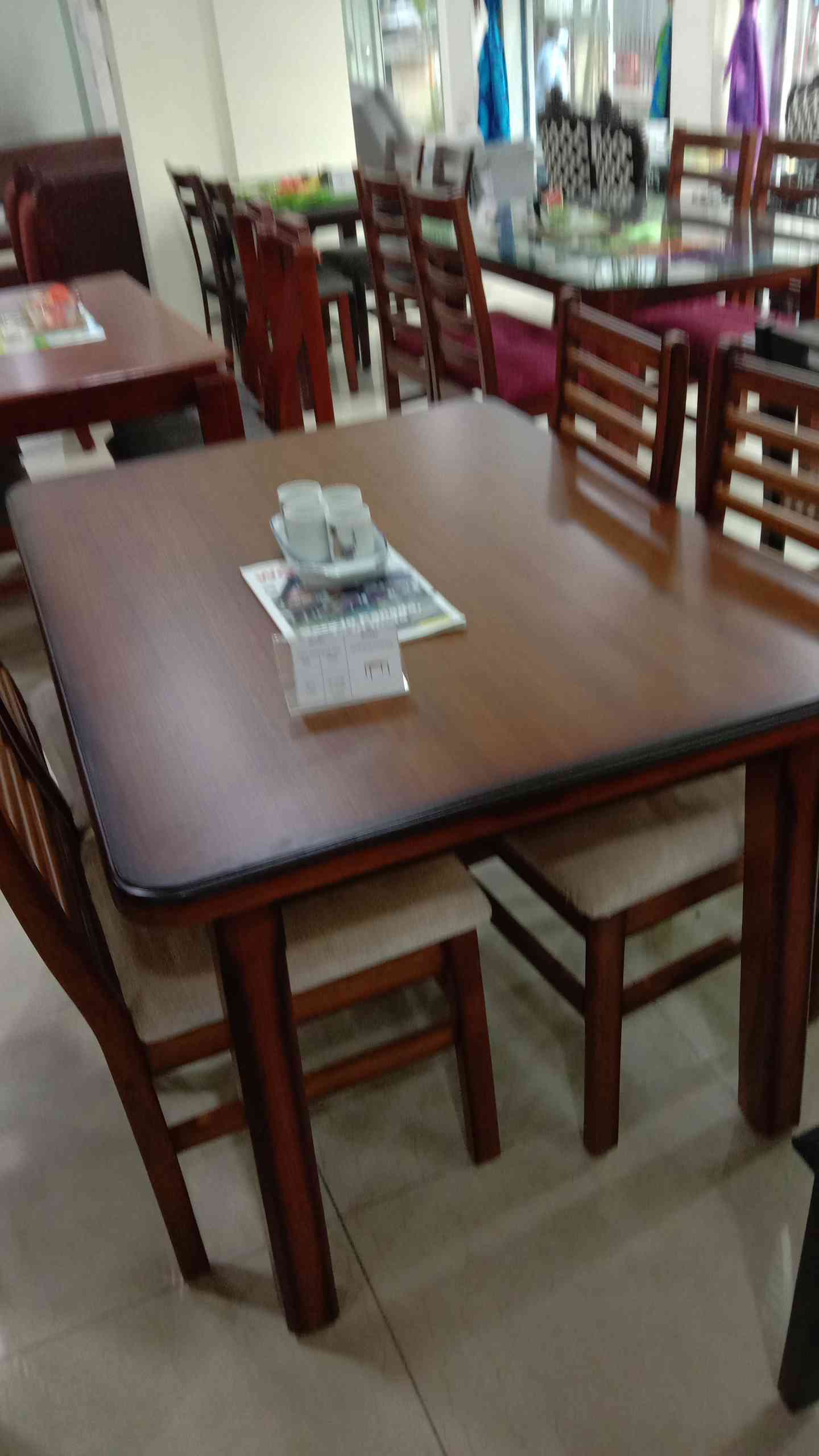 SC Model Dining Table - Wooden Dining Table | JFA.IN